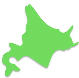 北海道の形 あしらい